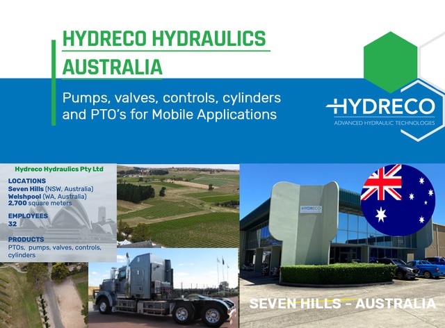 Hydreco nel mondo with Hydreco - Destination Australia